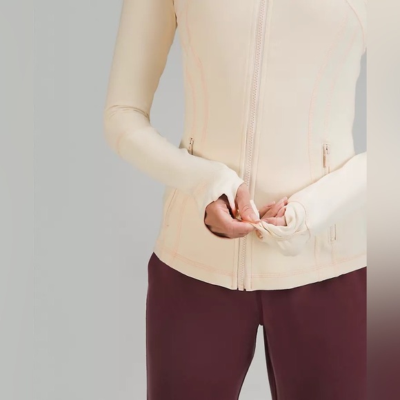 NWT Lululemon Define Jacket Nulu In White Opal/Bone - Picture 5 of 7